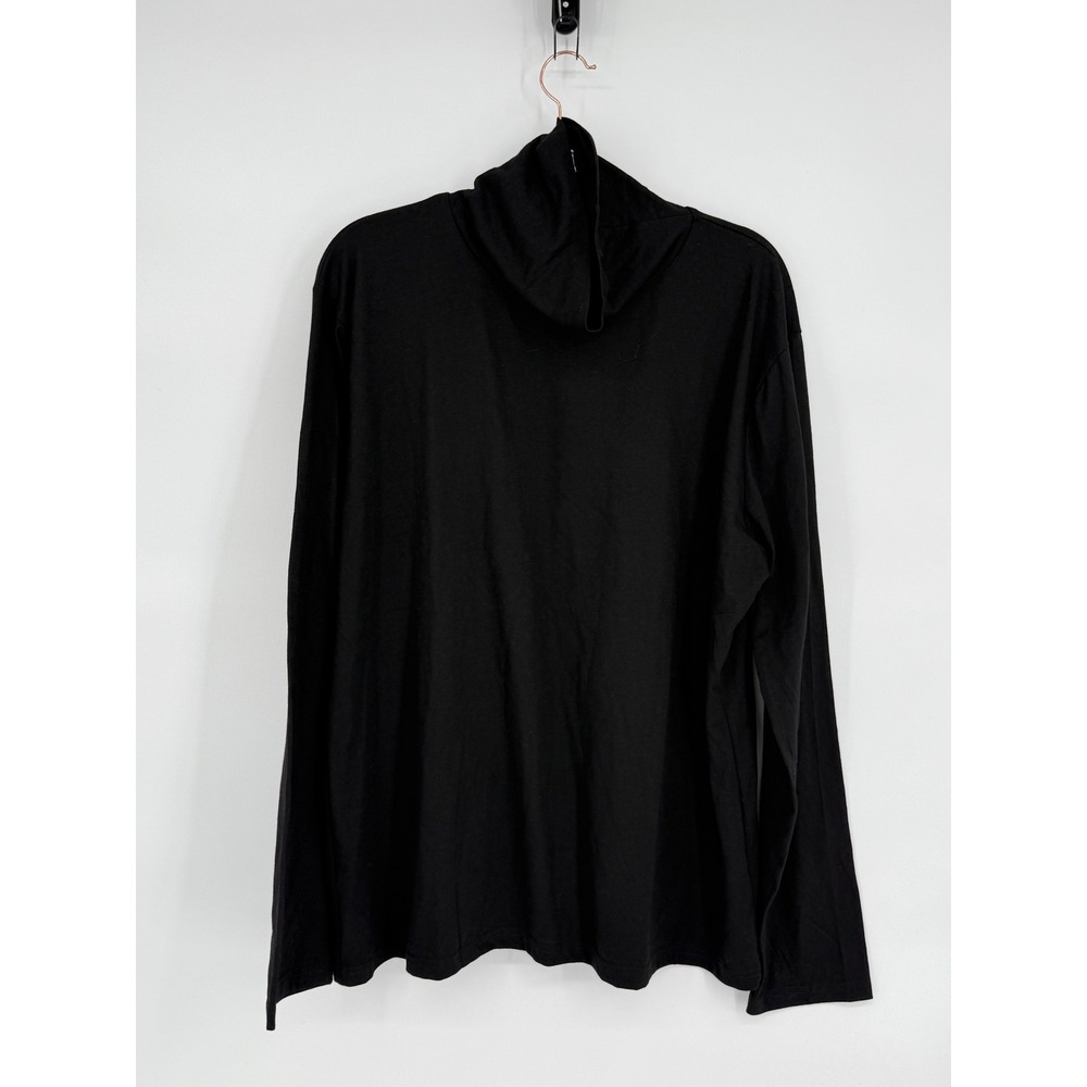 Coofandy Black Long Sleeve‎ Turtleneck Top Women's Basic Layering Essential NWT